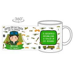 Taza Militar (Ella)