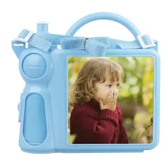 Fiambrera con botella - Azul - Infantil