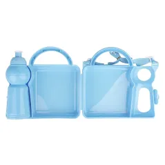 Fiambrera - Porta alimentos infantil personalizado con foto o diseños, plástico libre de BPA y apto para uso alimentario.