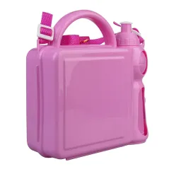 Fiambrera - Porta alimentos infantil personalizado con foto o diseños, plástico libre de BPA y apto para uso alimentario.