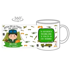 Taza Militar (Él)