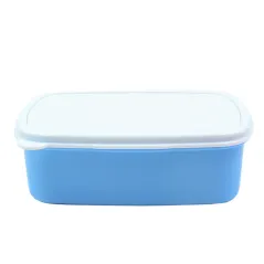 Fiambrera - Porta alimentos infantil personalizado con foto o diseños, plástico libre de BPA y apto para uso alimentario.