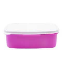 Fiambrera - Porta alimentos infantil personalizado con foto o diseños, plástico libre de BPA y apto para uso alimentario.
