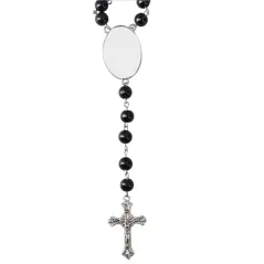 Rosarios de cuentas personalizado con tu foto, texto o diseño. Recuerdo de comunión, bautizo, Semana Santa, cofradías.