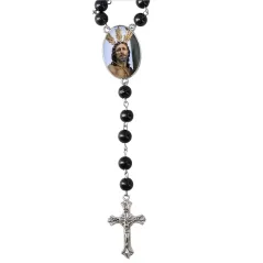 Rosarios de cuentas personalizado con tu foto, texto o diseño. Recuerdo de comunión, bautizo, Semana Santa, cofradías.
