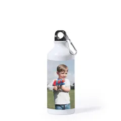 Bidón 400 ml. personalizado con fotos, diseños o frases. Descuentos automáticos. Especial equipos de fútbol, baloncesto