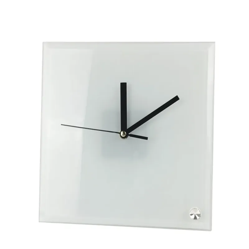 Portafoto vidrio con reloj 20x20 Portafoto vidrio con reloj 20x20