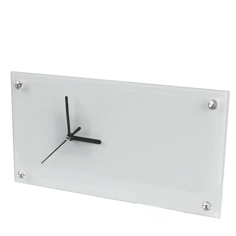Portafoto vidrio con reloj 30x16 Portafoto vidrio con reloj 30x16