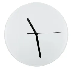 Portafotos de vidrio personalizado con reloj para pared. Perfectos para personalizar con fotos, diseños o frases.