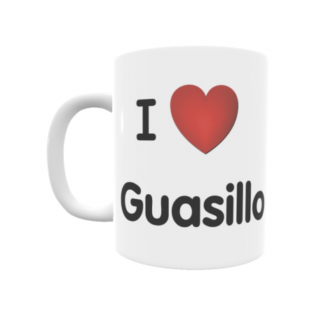 Taza - I ❤ Guasillo