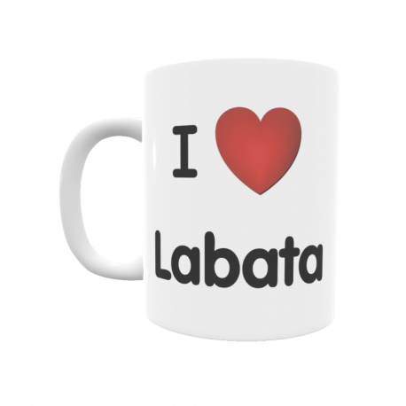 Taza - I ❤ Labata