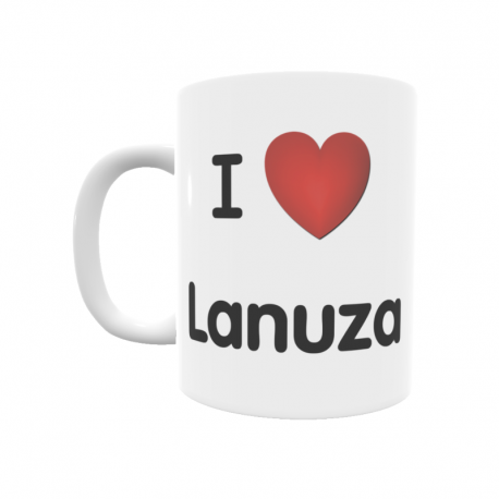 Taza - I ❤ Lanuza