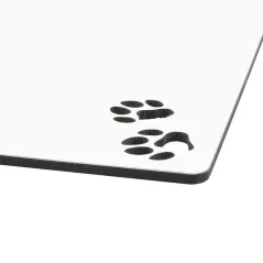 Portafotos en madera con motivos de perros personalizable con fotos, diseños, logotipos o textos a todo color.