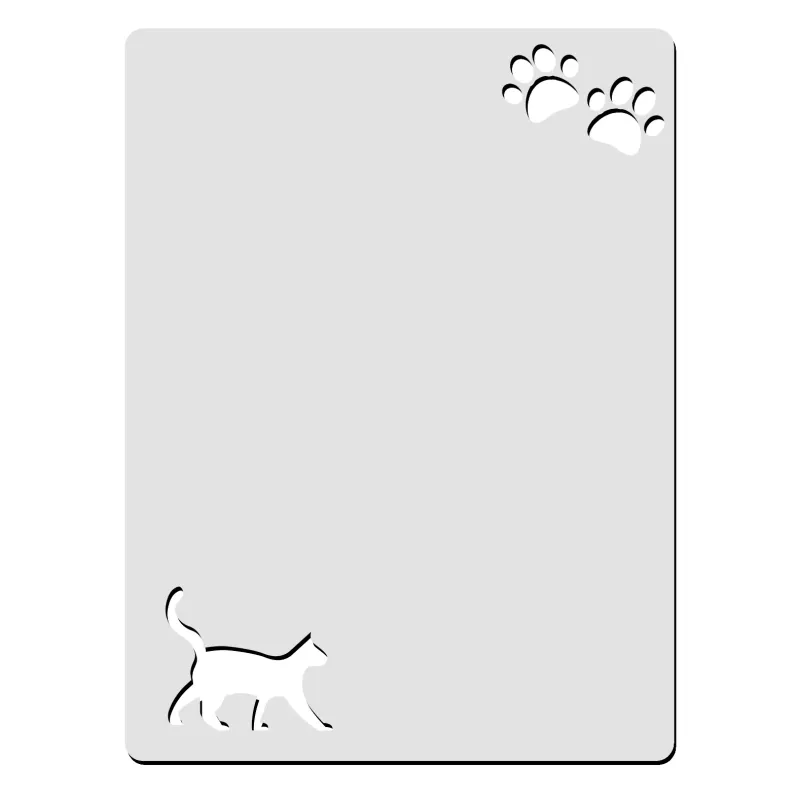 Portafotos - Gato / Madera MDF Portafotos - Gato / Madera MDF