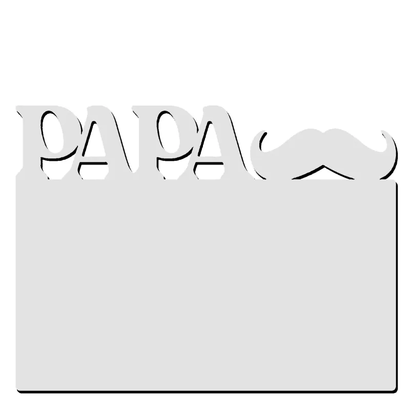 Portafotos - Papá / Madera MDF Portafotos - Papá / Madera MDF