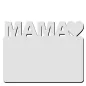 Portafotos - Mamá / Madera MDF Portafotos - Mamá / Madera MDF