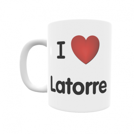 Taza - I ❤ Latorre