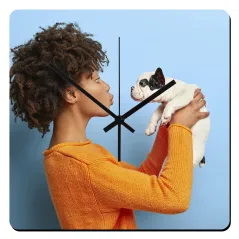 Portafotos - Reloj Grande / Madera MDF