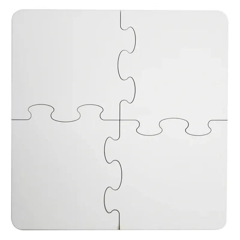 Puzzle 4 piezas / Madera MDF