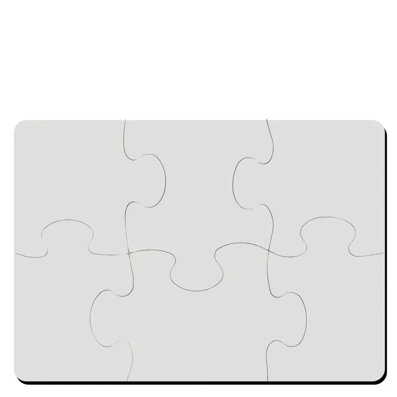 Puzzle 6 piezas / Madera MDF