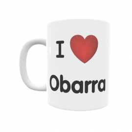 Taza - I ❤ Obarra