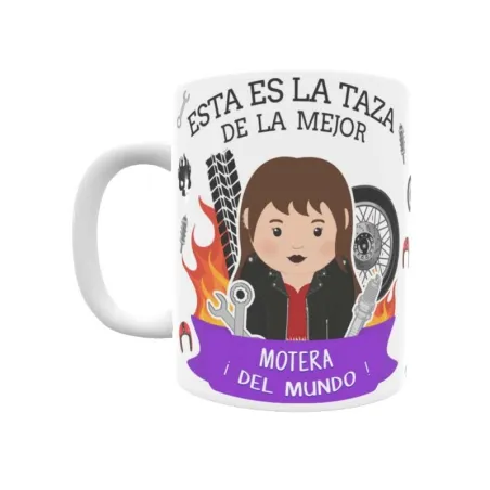 Taza personalizada con tu dedicatoria para LA mejor MOTERA