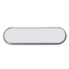 Identificador personalizado logos, diseños, fotos. con alfiler para sujetarla. Farmacias, congresos, oficinas, eventos.