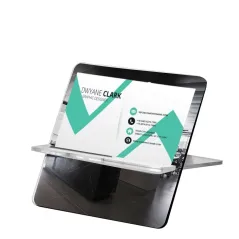 Soporte sobremesa tarjetas de visita / Madera MDF