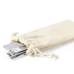 Set de manicura personalizado con cortauñas y lima. Personaliza en la bolsita con logos, diseños, textos