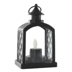 Farolillo vintage personalizable con foto o diseño luz LED. Se puede colocar en superficie plana o colgarse por la anilla.