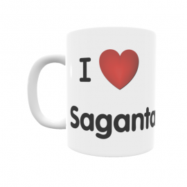 Taza - I ❤ Saganta