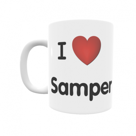 Taza - I ❤ Samper