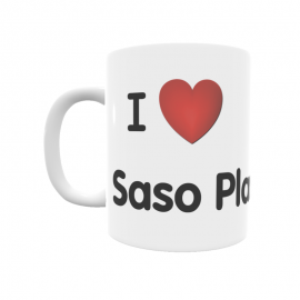 Taza - I ❤ Saso Plano