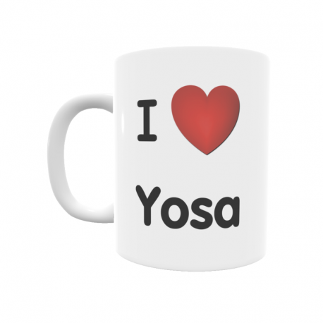 Taza - I ❤ Yosa