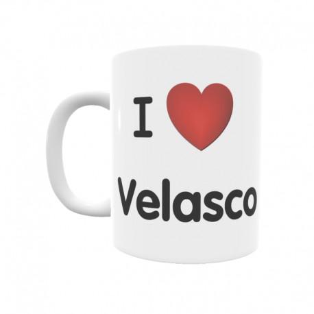 Taza - I ❤ Velasco