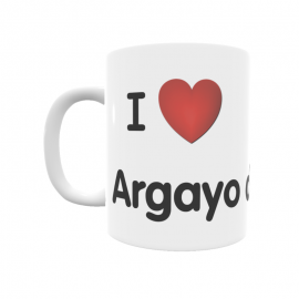 Taza - I ❤ Argayo del Sil