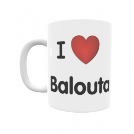 Taza - I ❤ Balouta