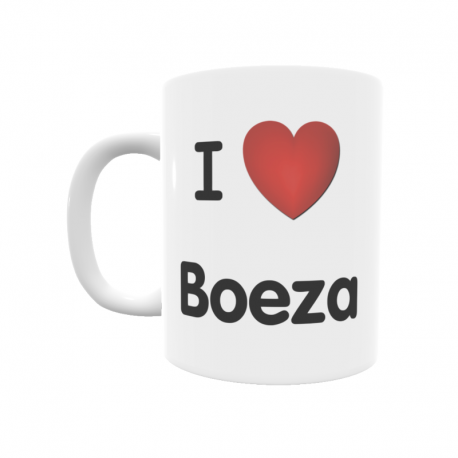 Taza - I ❤ Boeza