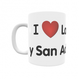 Taza - I ❤ La Losilla y San Adrián