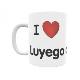 Taza - I ❤ Luyego de Somoza