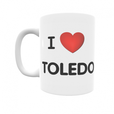 Taza - I ❤ Toledo
