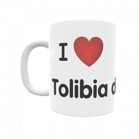 Taza - I ❤ Tolibia de Abajo