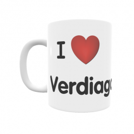 Taza - I ❤ Verdiago