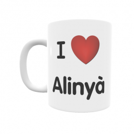 Taza - I ❤ Alinyà