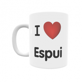 Taza - I ❤ Espui