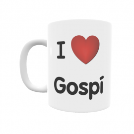 Taza - I ❤ Gospí