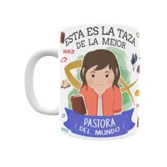 Taza personalizada con tu dedicatoria para LA mejor Evangelista