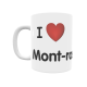 Taza - I ❤ Mont-ros