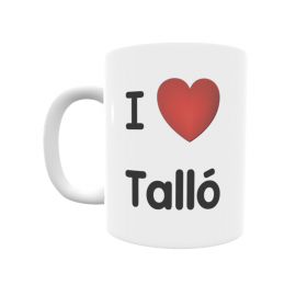 Taza - I ❤ Talló