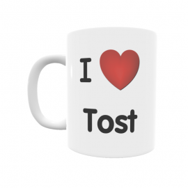 Taza - I ❤ Tost